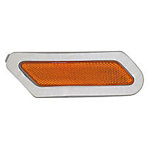 Front, Passenger Side Bumper Reflector