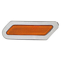 Front, Passenger Side Bumper Reflector