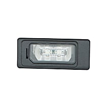 Rear, Driver or Passenger Side License Plate Light, CAPA CERTIFIED