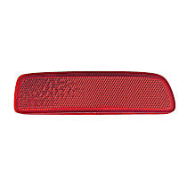 Rear, Passenger Side Bumper Reflector,, CAPA Certified