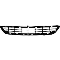 Front Bumper Grille, Black, CAPA Certified