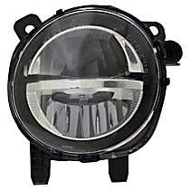 Front, Passenger Side LED Fog Light, With bulb(s), OE Replacement, CAPA Certified
