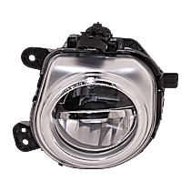 Front, Driver Side LED Fog Light, With bulb(s), For Models Without Night Vision Light, OE Replacement, CAPA Certified