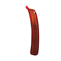 Front, Passenger Side Bumper Reflector, Sedan, CAPA Certified