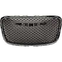 Chrome Shell with Painted Silver Gray Insert, For Models With Type1 Chrome Accent Grille, CAPA Certified