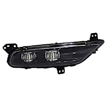 Front, Passenger Side LED Fog Light, With bulb(s), OE Replacement, CAPA Certified