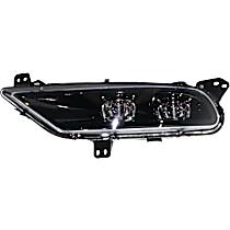 Front, Driver Side LED Fog Light, With bulb(s), OE Replacement, CAPA Certified