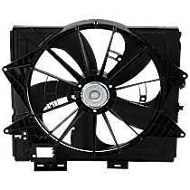 Radiator Fan 8 Cyl 6.2L, Wagon, Dual fan - 