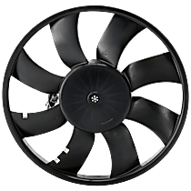 Radiator Fan 4 Cyl 2.4L, Single fan