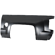 Rear, Driver Side, Outer Truck Bedside Panel, Primed, 6 Ft. Bed, Outer Side Panel, CAPA Certified