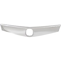Grille Trim, Upper, 4-Door, Sedan, Chrome