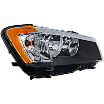 Passenger Side Halogen Headlight, With bulb(s), OE Replacement, CAPA Certified