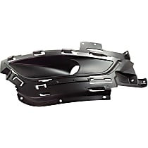 Front, Driver Side Fog Light Trim, For Models With Halogen Headlights and Without Adaptive Cruise Control, Primed
