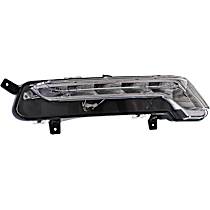 Passenger Side Driving Light, with Bulb, CAPA Certified