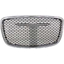 Grille, Platinum Shell with Painted Black Insert