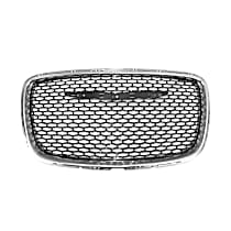 Grille, Platinum Shell with Painted Black Insert, CAPA Certified