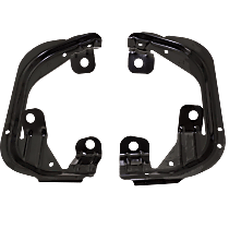 Front, Driver and Passenger Side Fog Light Bracket, CAPA Certified