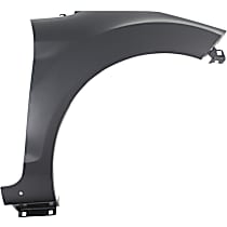 Front, Passenger Side Fender, With Rocker Molding Holes, CAPA CERTIFIED