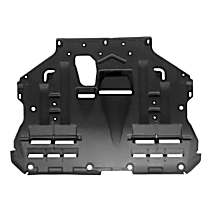 Front Engine Splash Shield, Engine Under Cover, Without Airduct Inlet, CAPA Certified