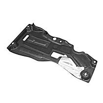 Front, Driver Side Engine Splash Shield, CAPA Certified