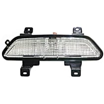 Center Back Up Light, with Bulb, Halogen, CAPA Certified