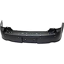 Rear Primed Bumper Cover, Turbocharged Engine, For Models Without Towing Package, CAPA Certified