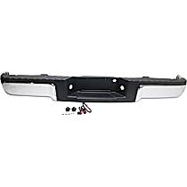 Step Bumper, For Models Without Rear Object Sensor, Without Towing Package, Face Bar and Pads, Without mounting bracket(s), CAPA Certified - 