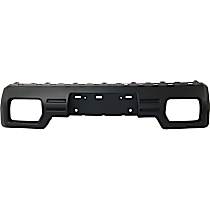 Front Skid Plate, Textured Black, For Models with Chrome Bumper, CAPA Certified