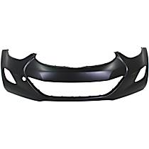 Front Primed Bumper Cover, USA Built Vehicle, CAPA Certified