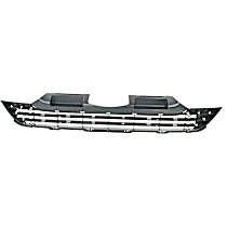 Front, Lower Bumper Grille, Textured Black CAPA Certified