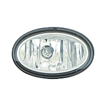 Front, Passenger Side Fog Light, With Bulb(s), Halogen, CAPA CERTIFIED