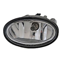 Front, Driver Side Fog Light, With Bulb(s), Halogen, CAPA CERTIFIED