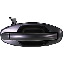 REPH491545 Rear, Passenger Side Exterior Door Handle, Primed, Without Key Hole