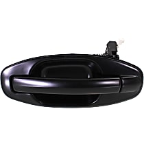 REPH491546 Rear, Driver Side Exterior Door Handle, Primed, Without Key Hole