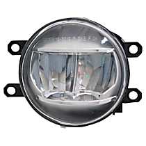 Front, Passenger Side Fog Light, With bulb(s), LED, CAPA CERTIFIED