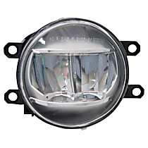 Front, Driver Side Fog Light, With bulb(s), LED, CAPA CERTIFIED