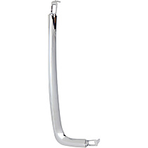 Passenger Side Grille Trim, Center, Chrome