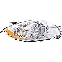 Passenger Side Halogen Headlight, With bulb(s), Convertible, Production Date From January 1 2007, OE Replacement, CAPA Certified