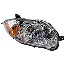 Passenger Side Halogen Headlight, With bulb(s), Production Date From January 2007, OE Replacement, CAPA Certified