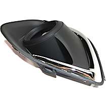 Front, Passenger Side Fog Light Trim, Chrome