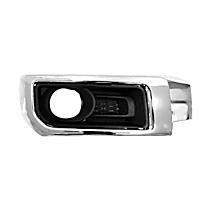 Front, Passenger Side Fog Light Trim, For Models With Chrome Trim, Without Nightshade Edition, Primed, CAPA Certified