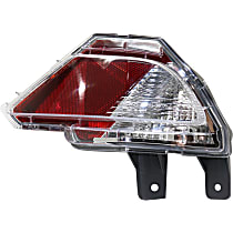 Passenger Side Back Up Light, without Bulb, Halogen, 4 Cyl., 2.5L Engine, Clear Lens, Japan Built Vehicle, CAPA Certified