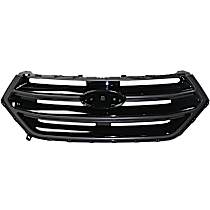 Grille Assembly, Textured Black, CAPA CERTIFIED