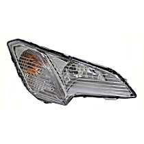Front, Passenger Side Turn Signal Light, With bulb(s),, CAPA Certified