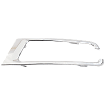 Driver Side, Headlight Bezel, Chrome