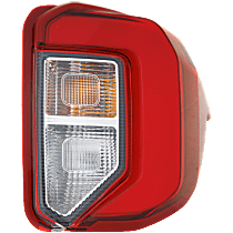 Passenger Side LED Tail Light, With bulb(s), OE Replacement, CAPA Certified