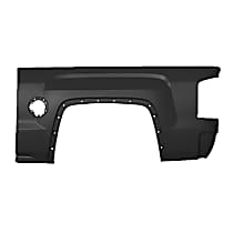 Rear, Driver Side, Outer Truck Bedside Panel, Primed, 6 Ft. Bed
