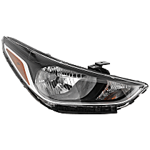 Passenger Side Halogen Headlight, With bulb(s), OE Replacement, CAPA Certified