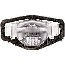 Rear, Driver or Passenger Side License Plate Light, CAPA CERTIFIED