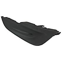 Front, Driver Side Fog Light Cover, Textured Black